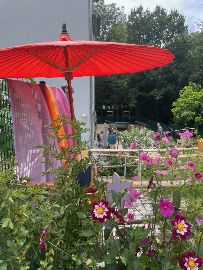 Blick in den Garten WGOR
